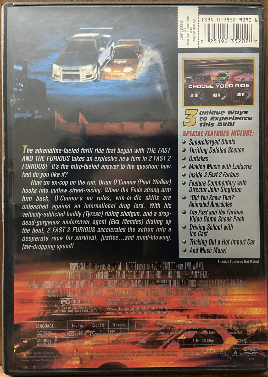 2 Fast 2 Furious FS