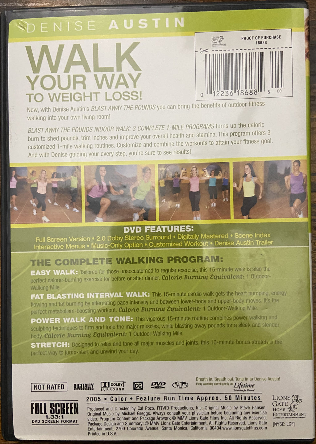 Denise Austin: Blast Away The Pounds - Indoor Walk