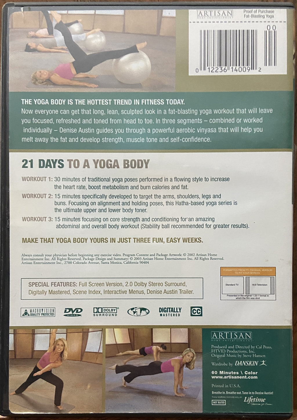 Denise Austin: Fat-Blasting Yoga