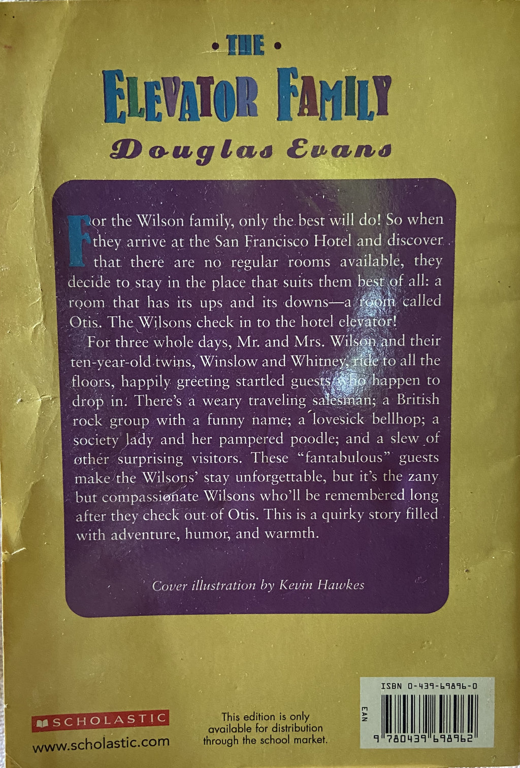 Douglas Evans: The Elevator Family PB