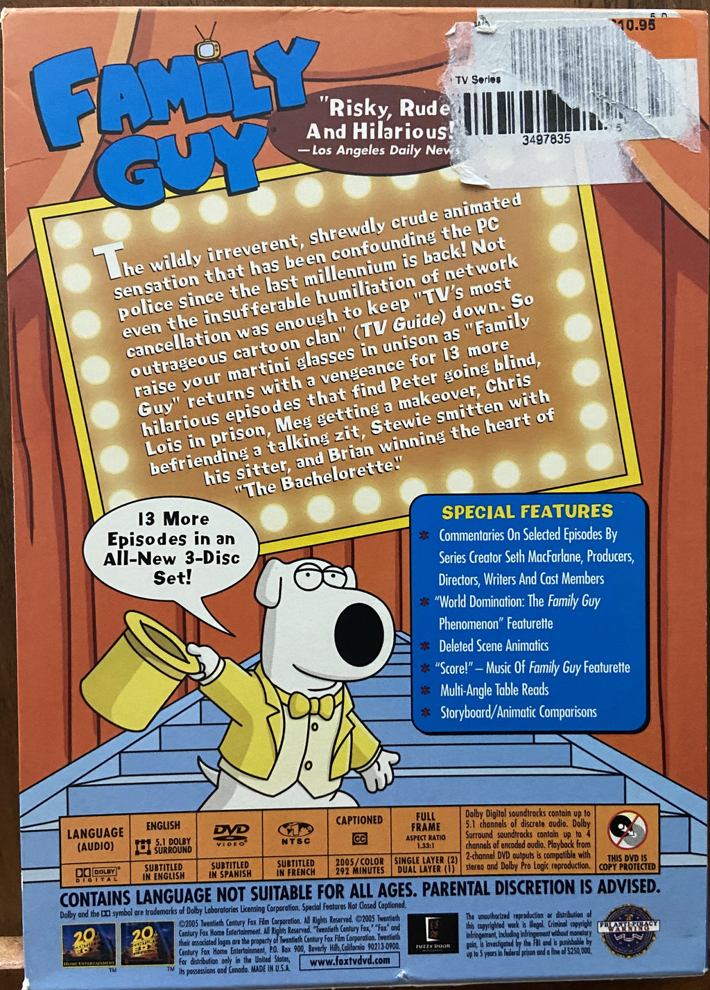 Family Guy Volume Three Box Set