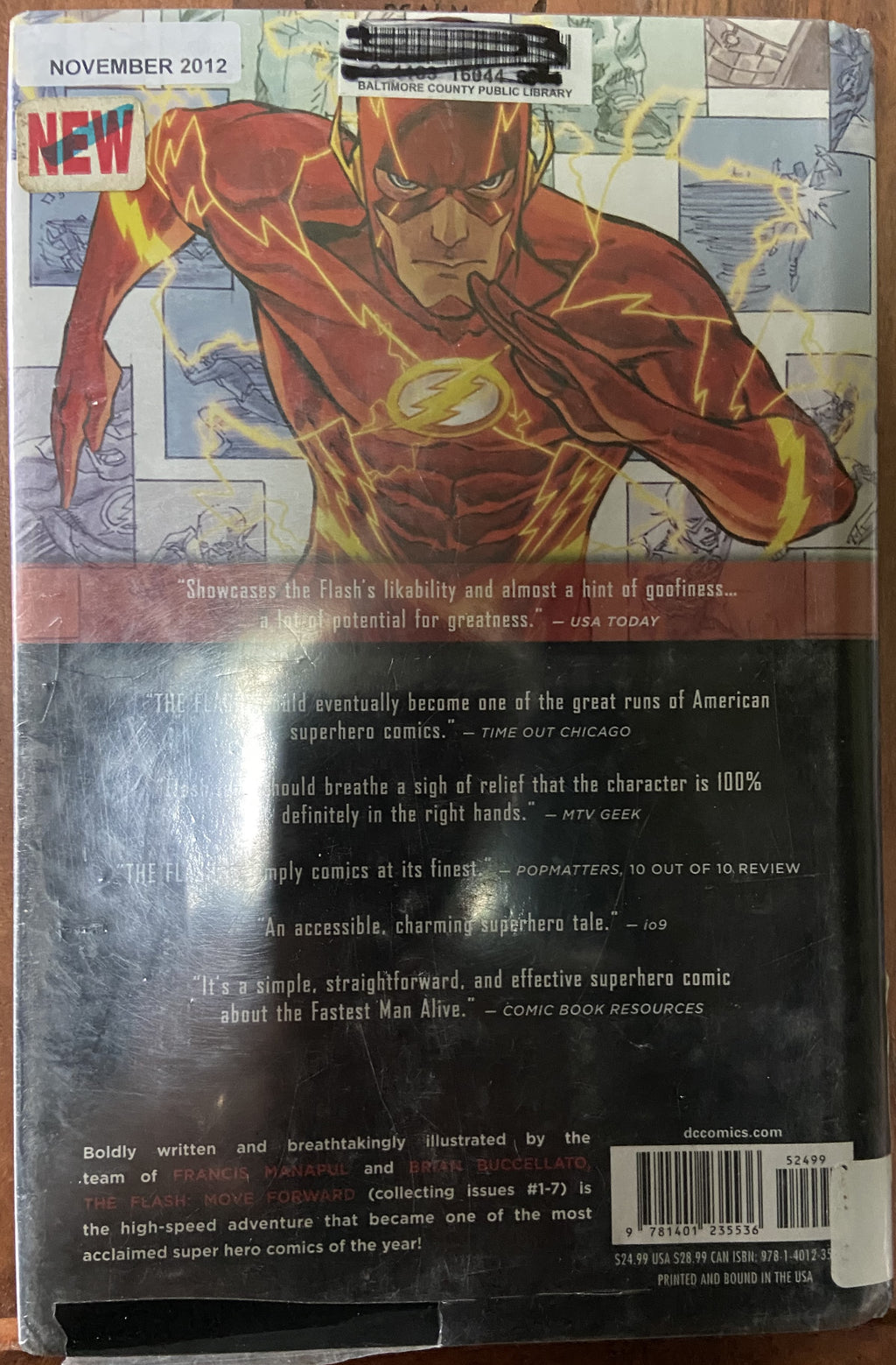 Flash, The (2011-2016) Volume 1: Move Forward HC DJ Ex-Lib