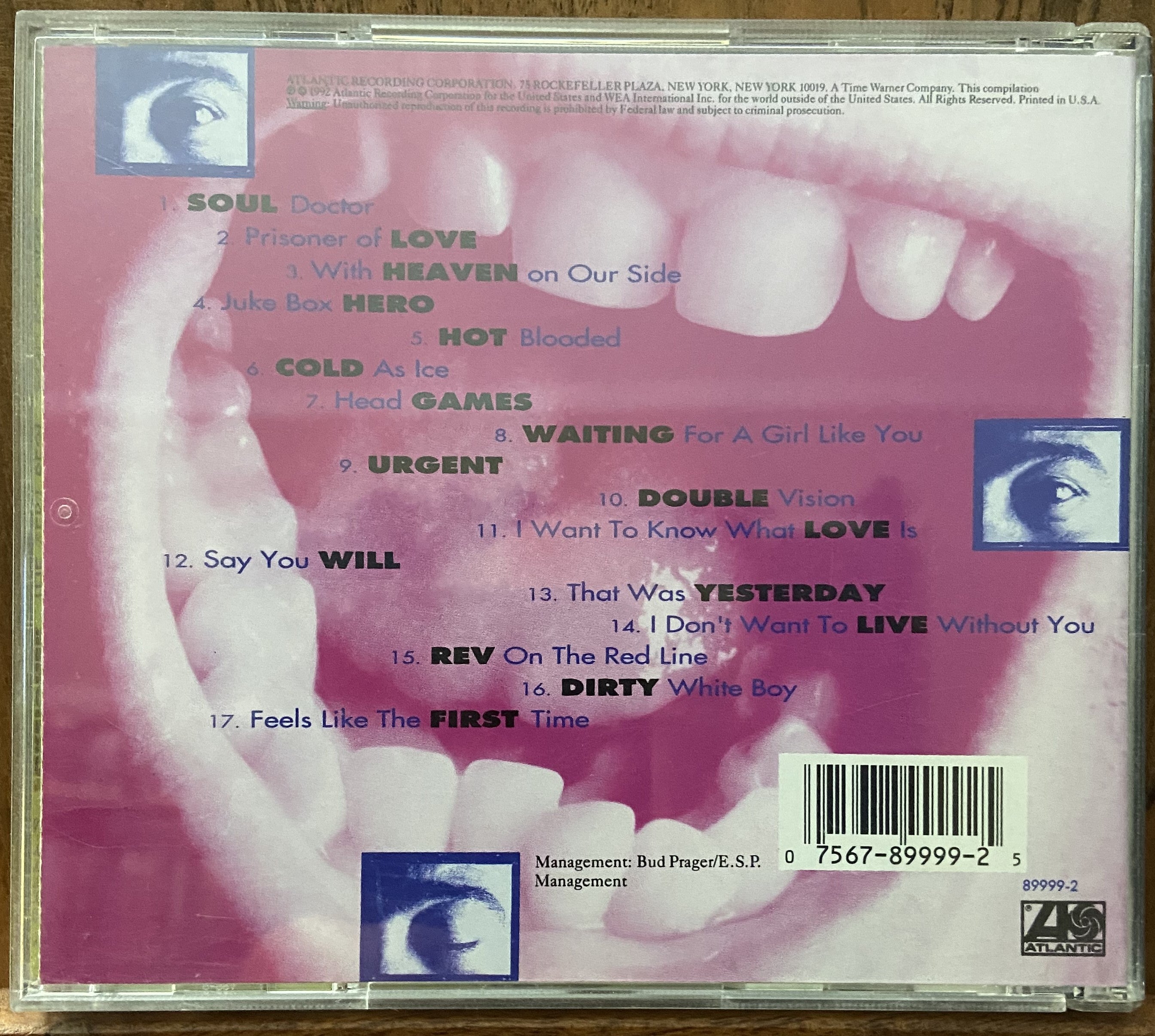 Foreigner: The Very Best And Beyond