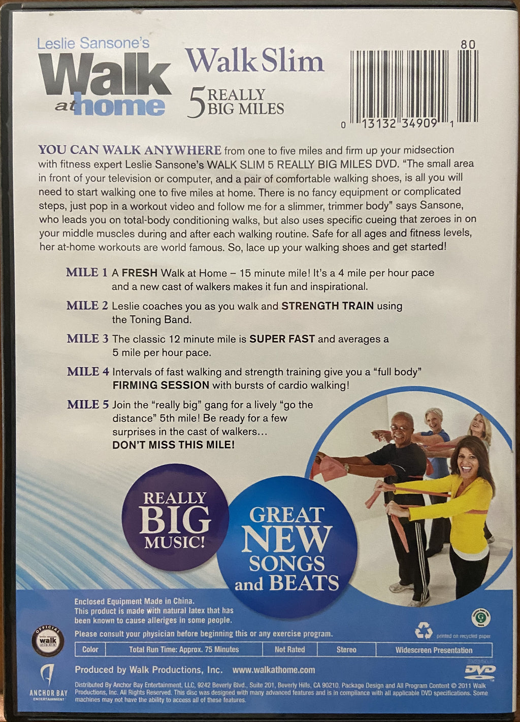 Leslie Sansone: Walk Slim 5 Really Big Miles