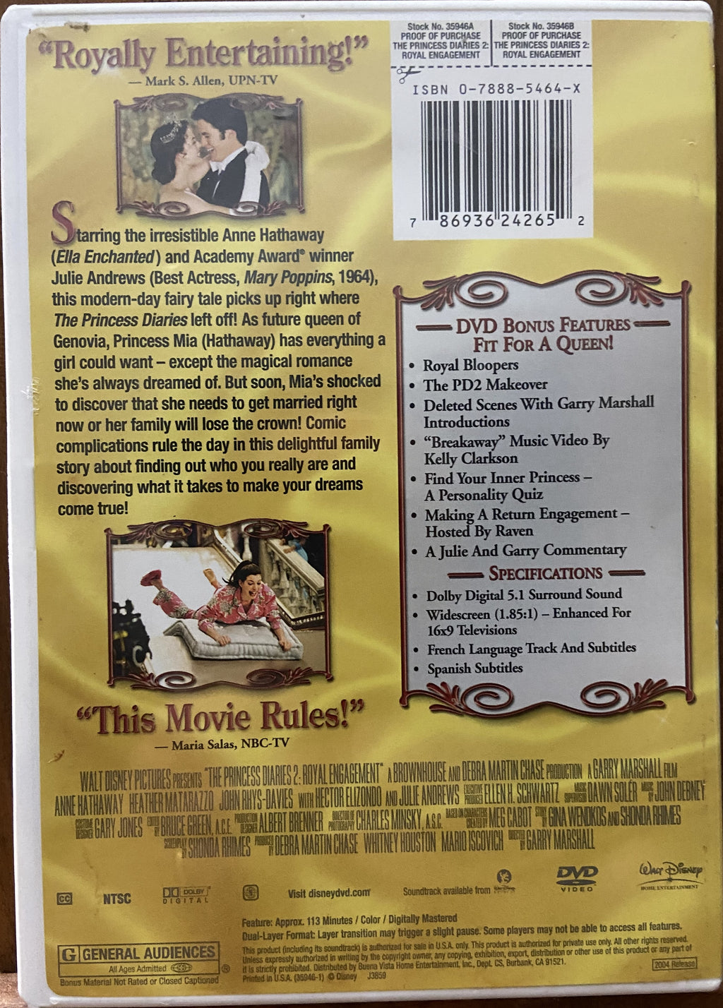 Princess Diaries 2, The