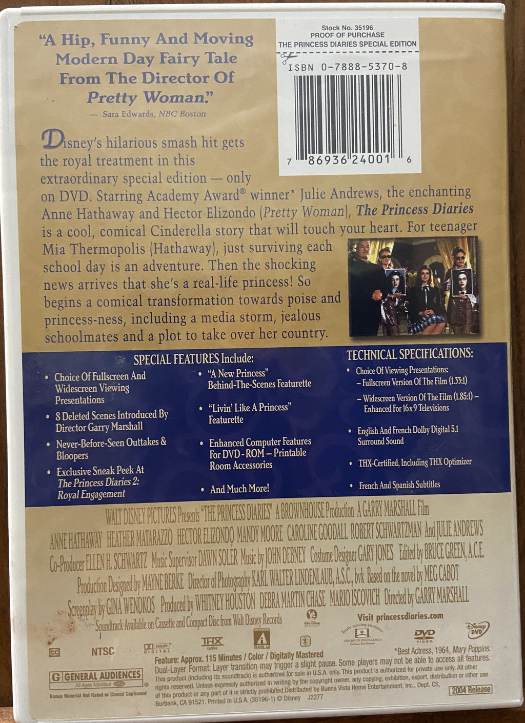 Princess Diaries, The