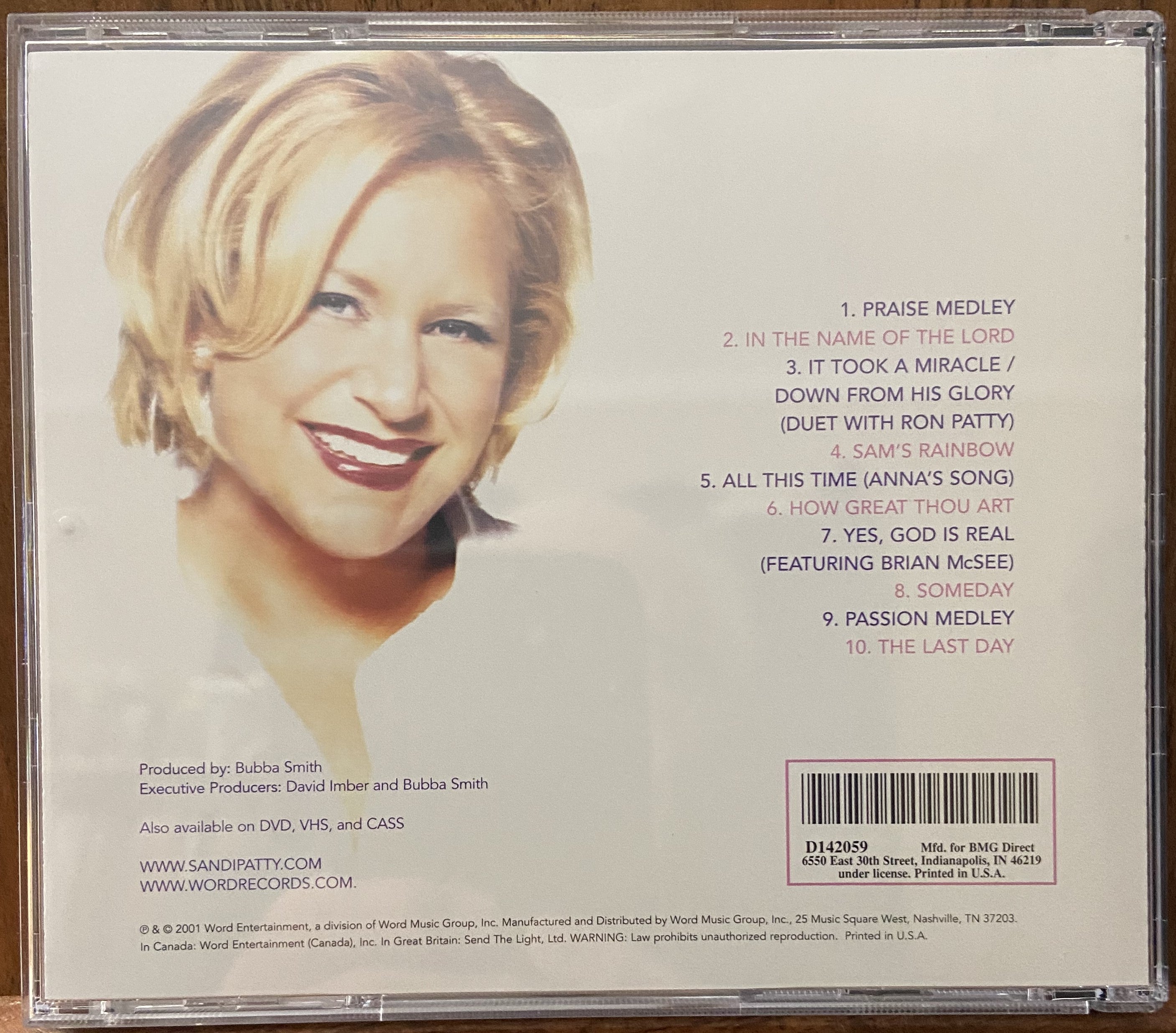 Sandi Patty: All The Best...Live!