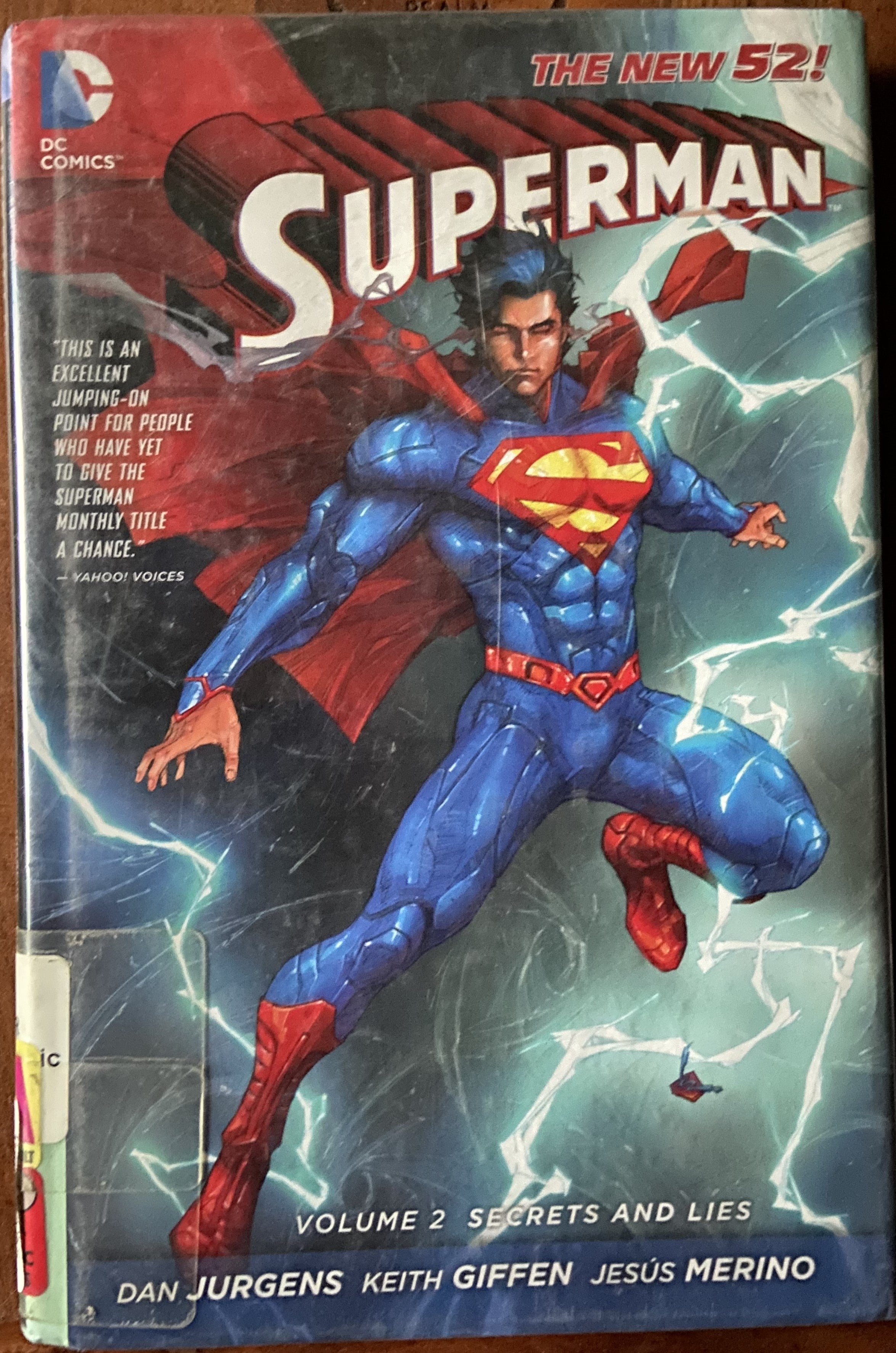 Superman (2011-2016) Volume 2: Secrets And Lies HC DJ Ex-Lib