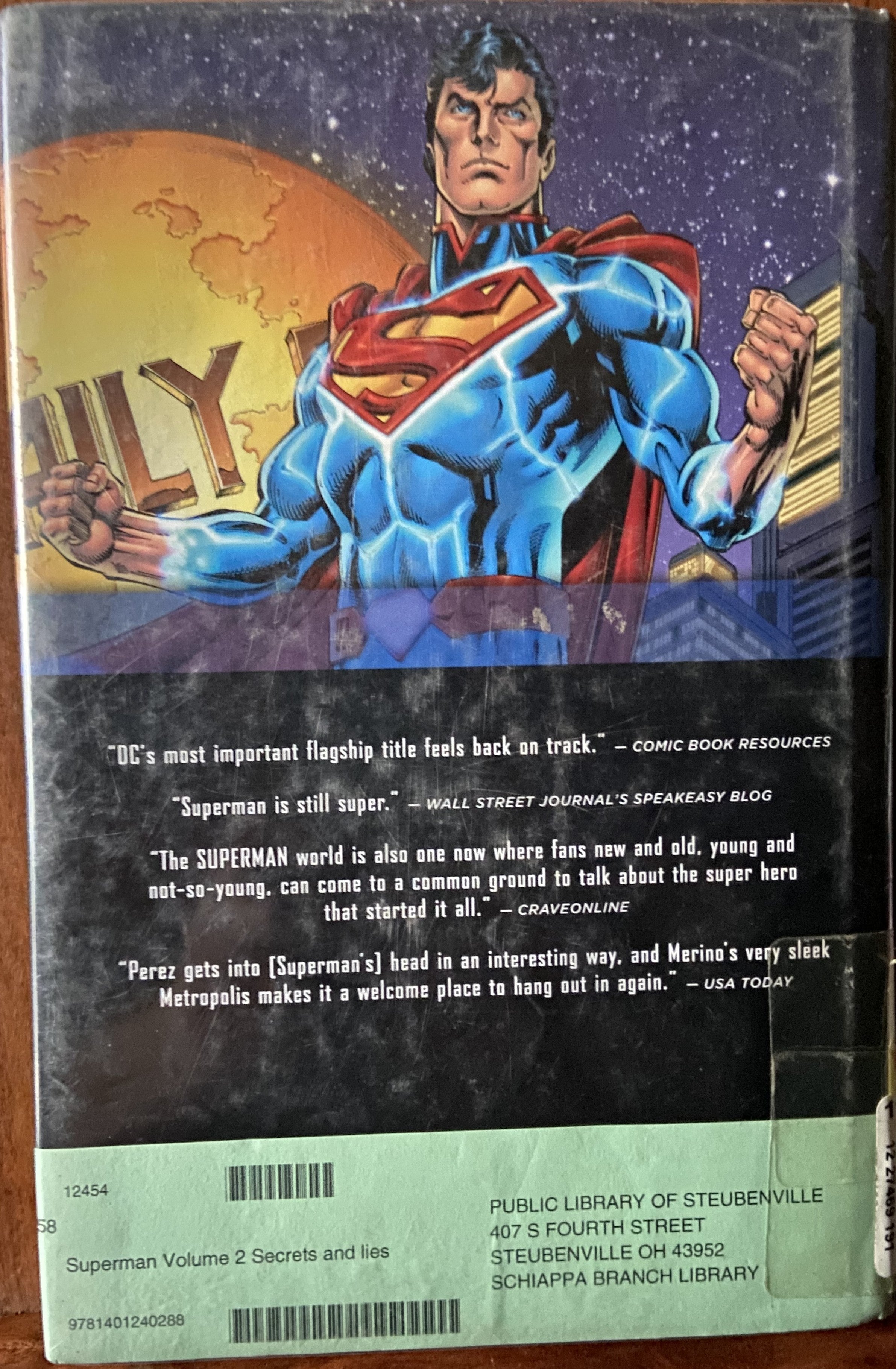 Superman (2011-2016) Volume 2: Secrets And Lies HC DJ Ex-Lib
