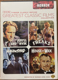 Turner Classic Movies: Horror - Dr. Jekyll And Mr. Hyde, Freaks, The Haunting, House Of Wax W/Slipcover