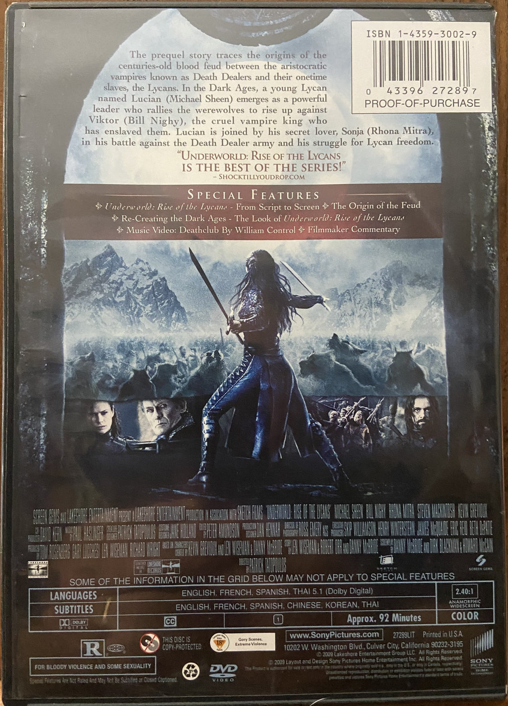 Underworld: Rise Of The Lycans