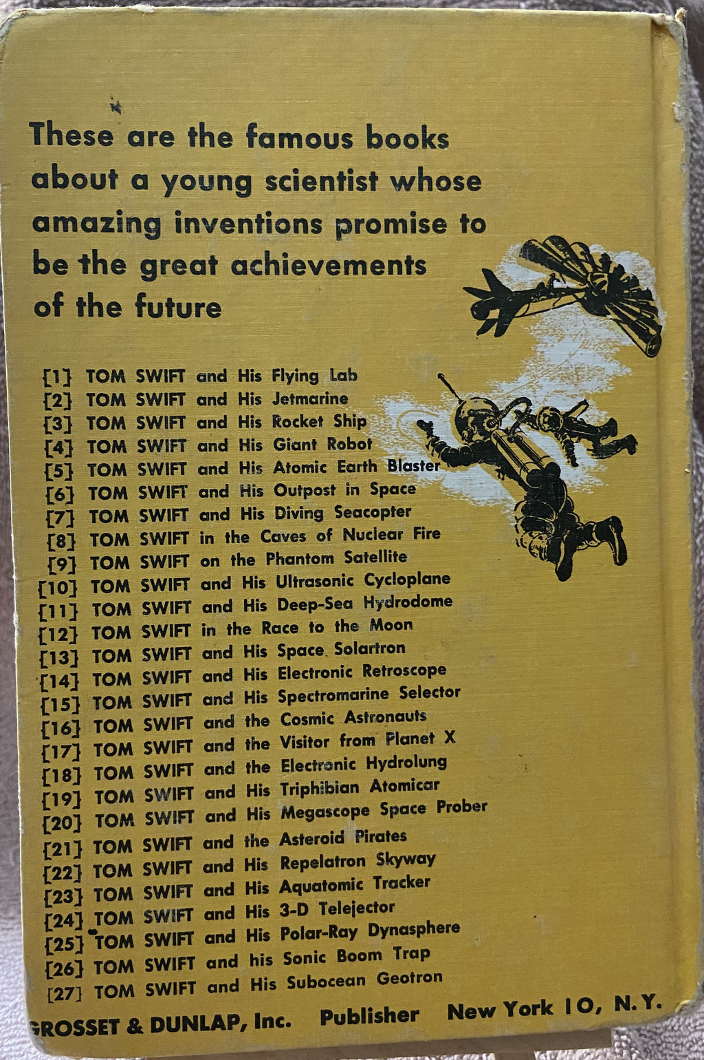 Victor Appleton II: Tom Swift And His Flying Lab HC