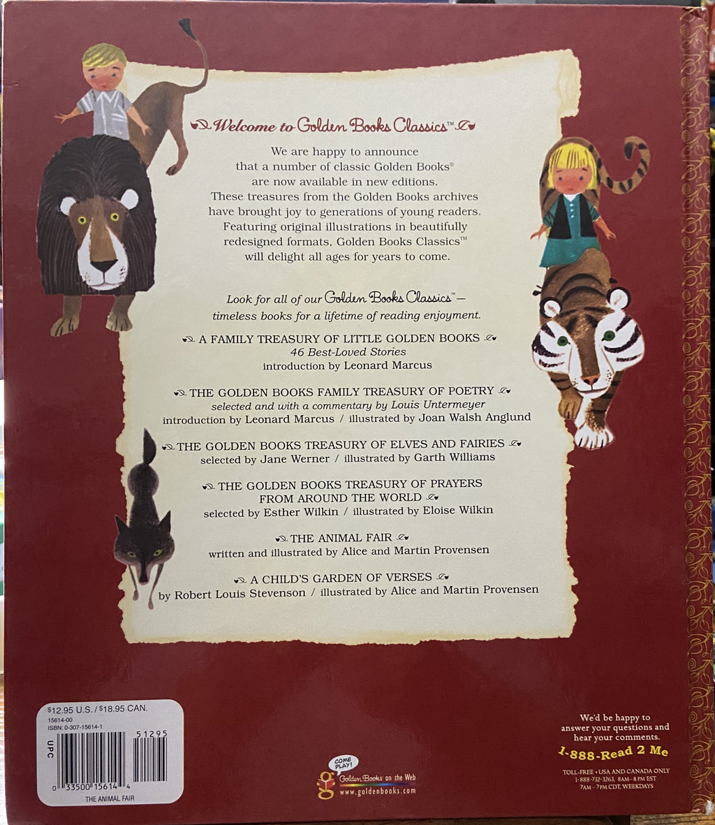 Alice & Martin Provensen: The Animal Fair HC