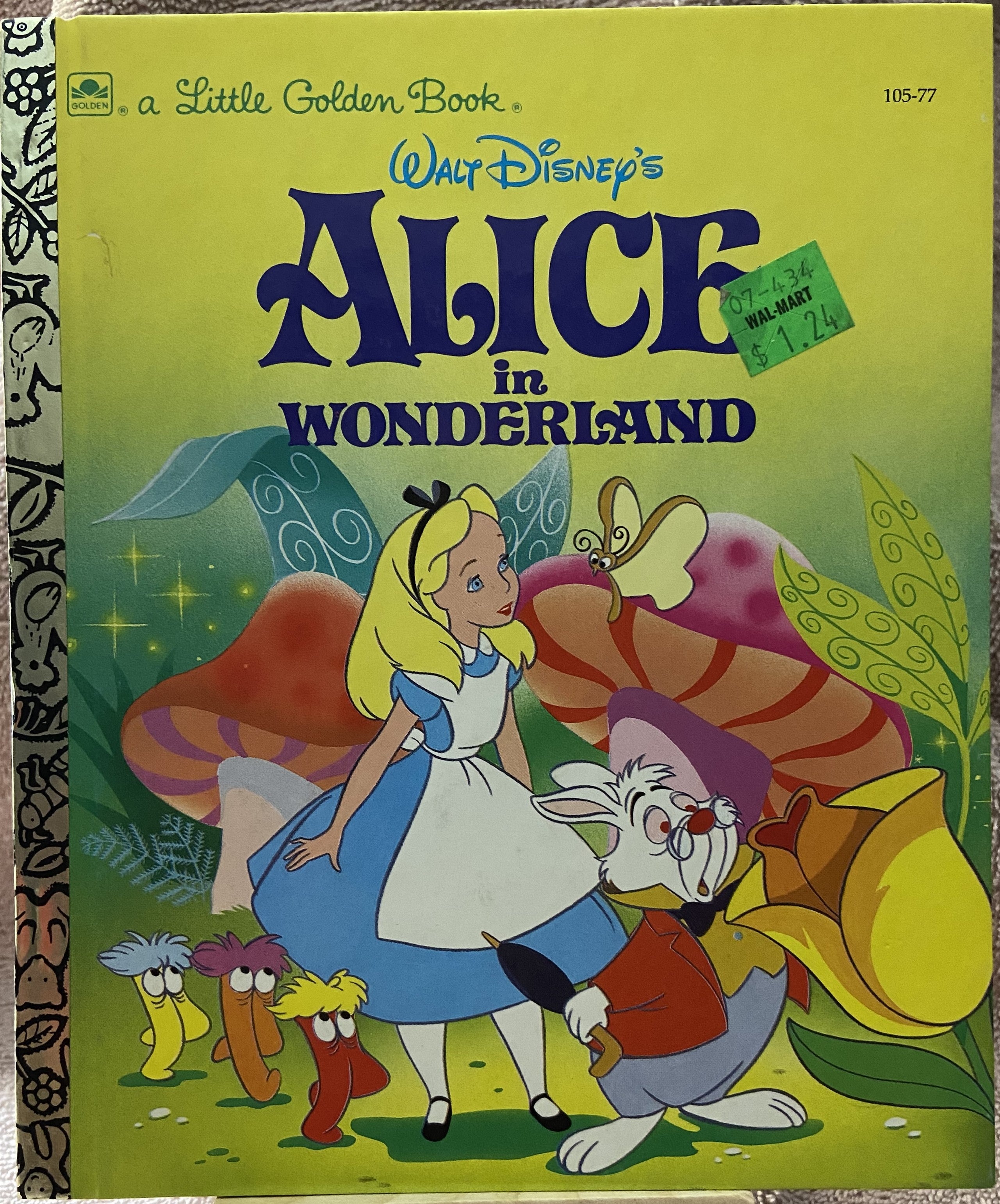 Disney's Alice In Wonderland - A Little Golden Book