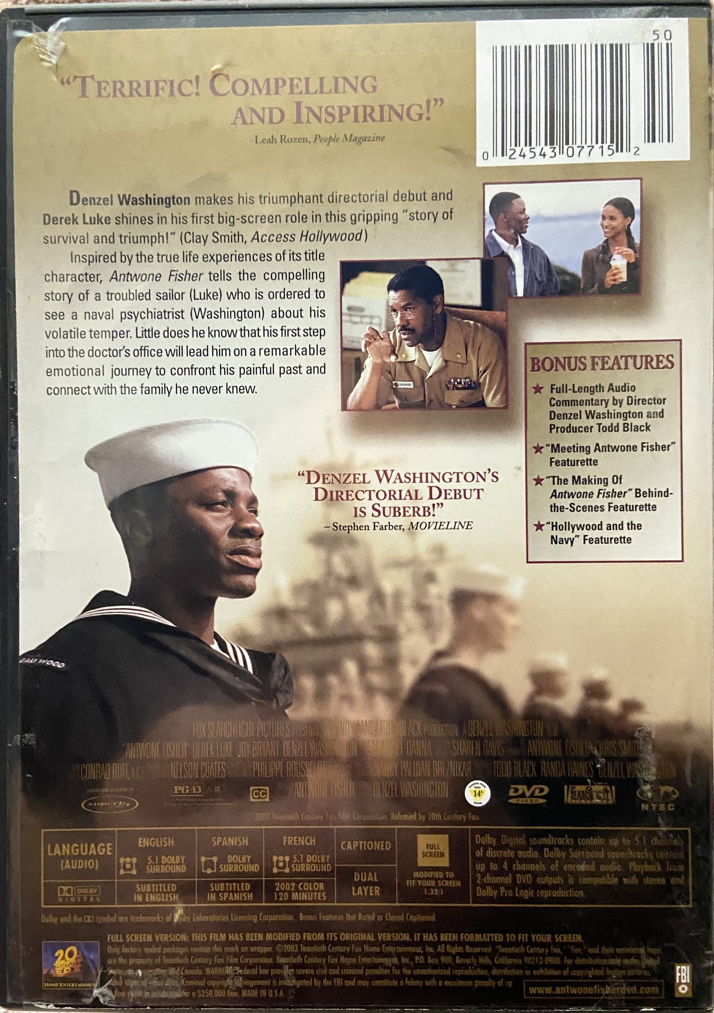 Antwone Fisher FS