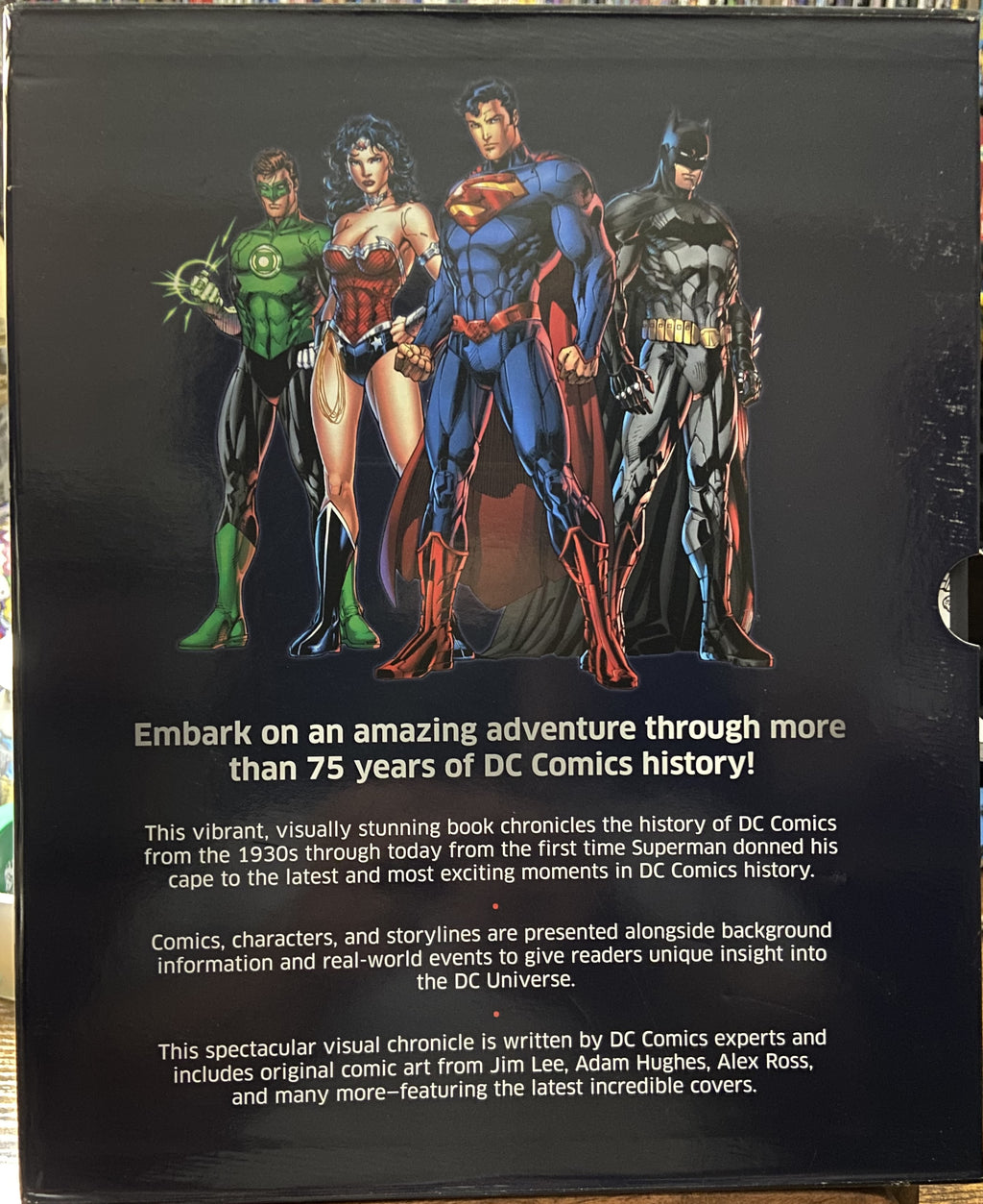 DC Comics - A Visual History HC W/Slipcase Box