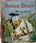 Donald Duck: Donald Duck's Toy Sailboat - A Little Golden Book