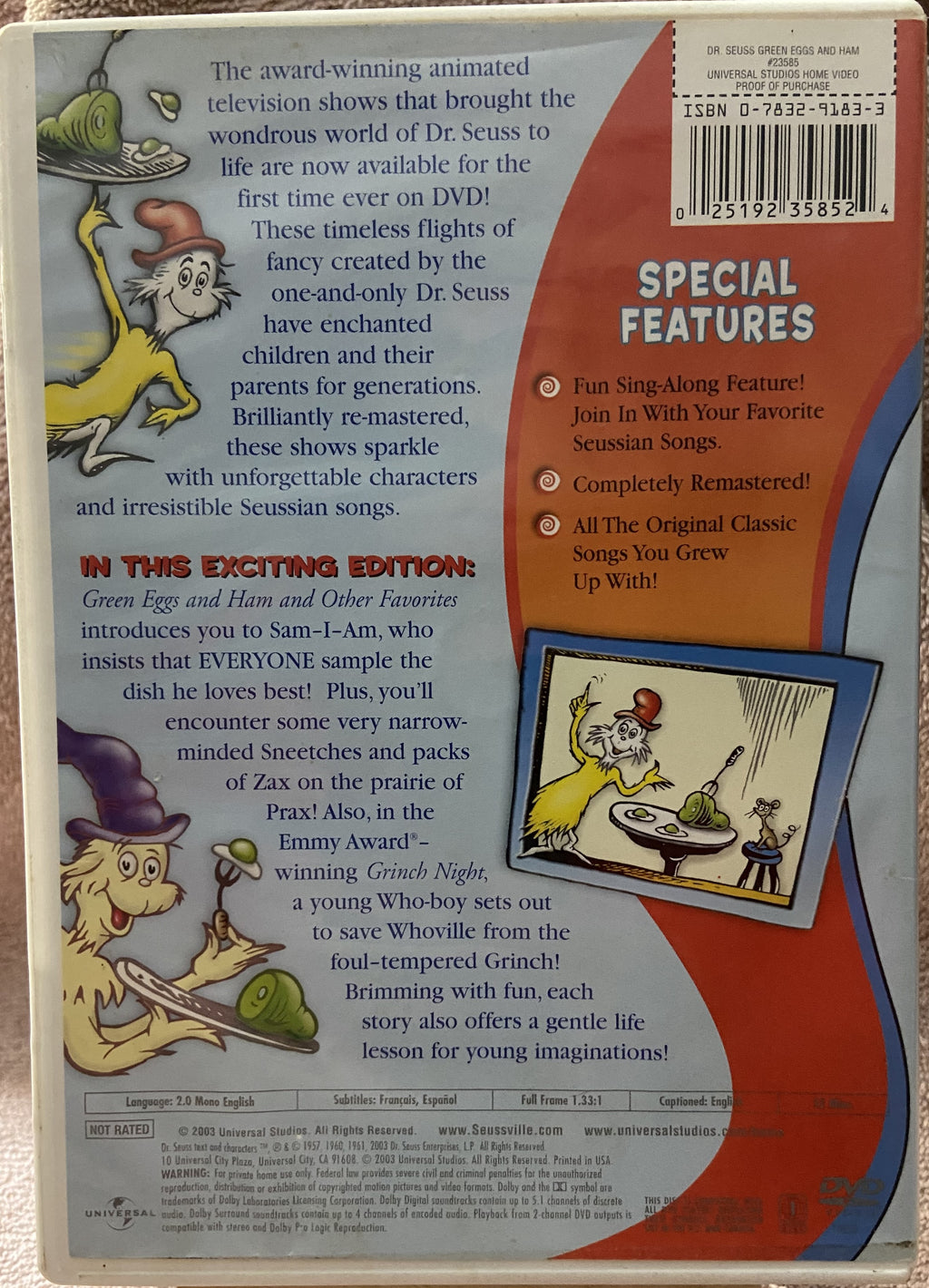 Dr. Seuss - Green Eggs And Ham And Other Favorites