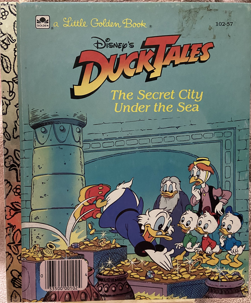 DuckTales: The Secret City Under The Sea - A Little Golden Book