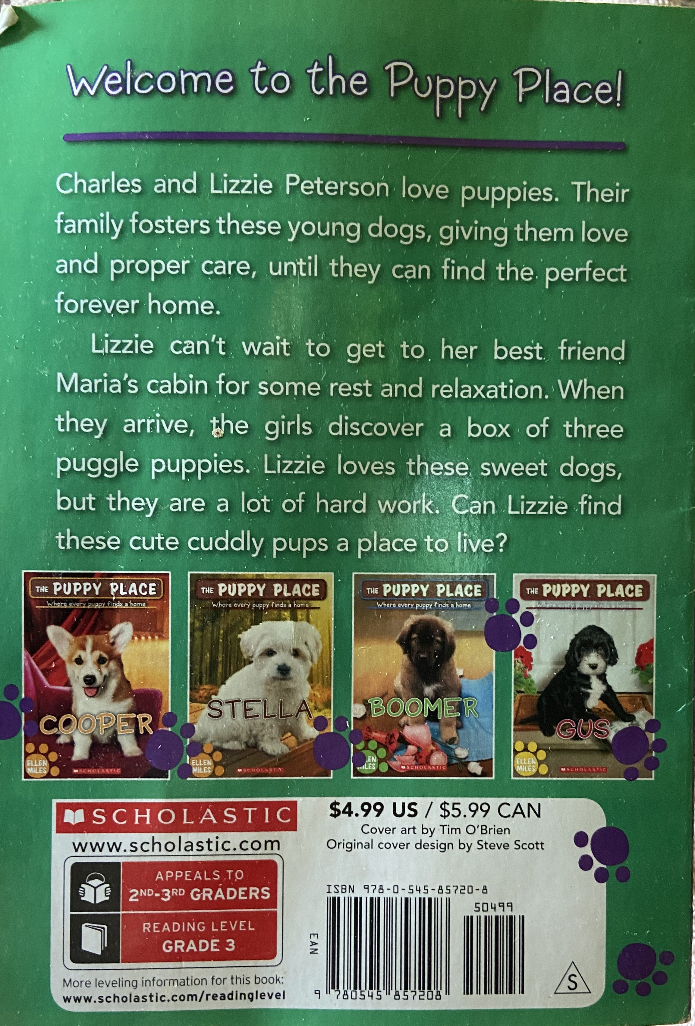 Ellen Miles: The Puppy Place - Sugar, Gummi, And Lollipop PB
