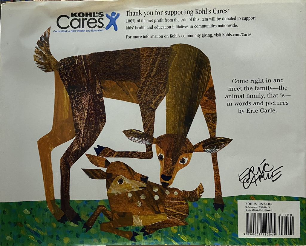 Eric Carle: Does A Kangaroo Have A Mother, Too? HC DJ