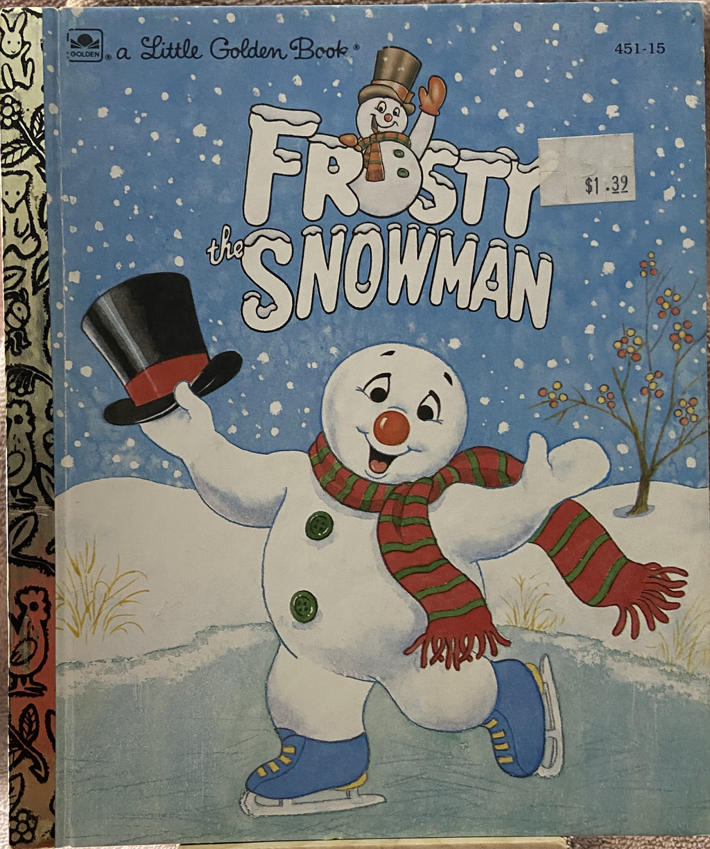 Frosty The Snowman - A Little Golden Book