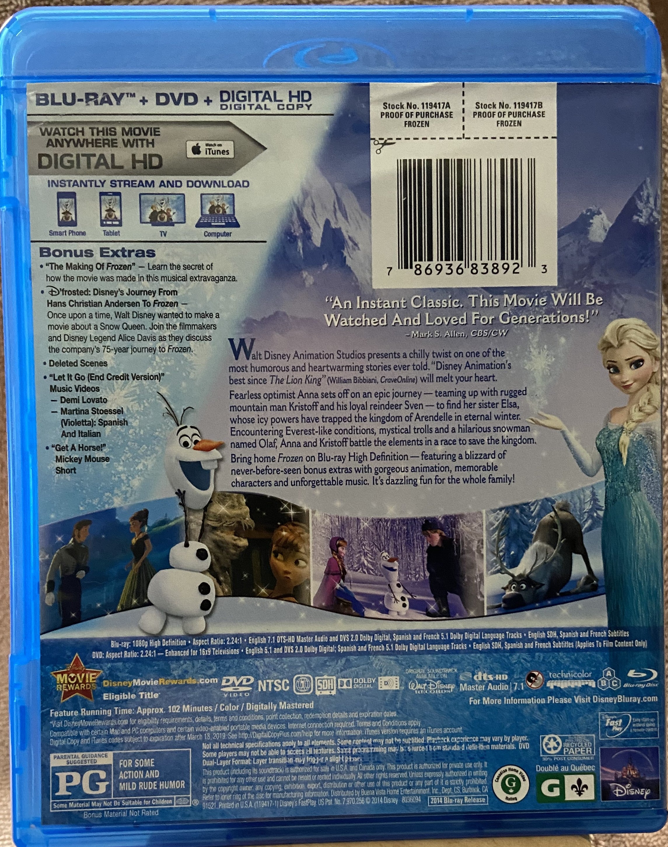 Frozen