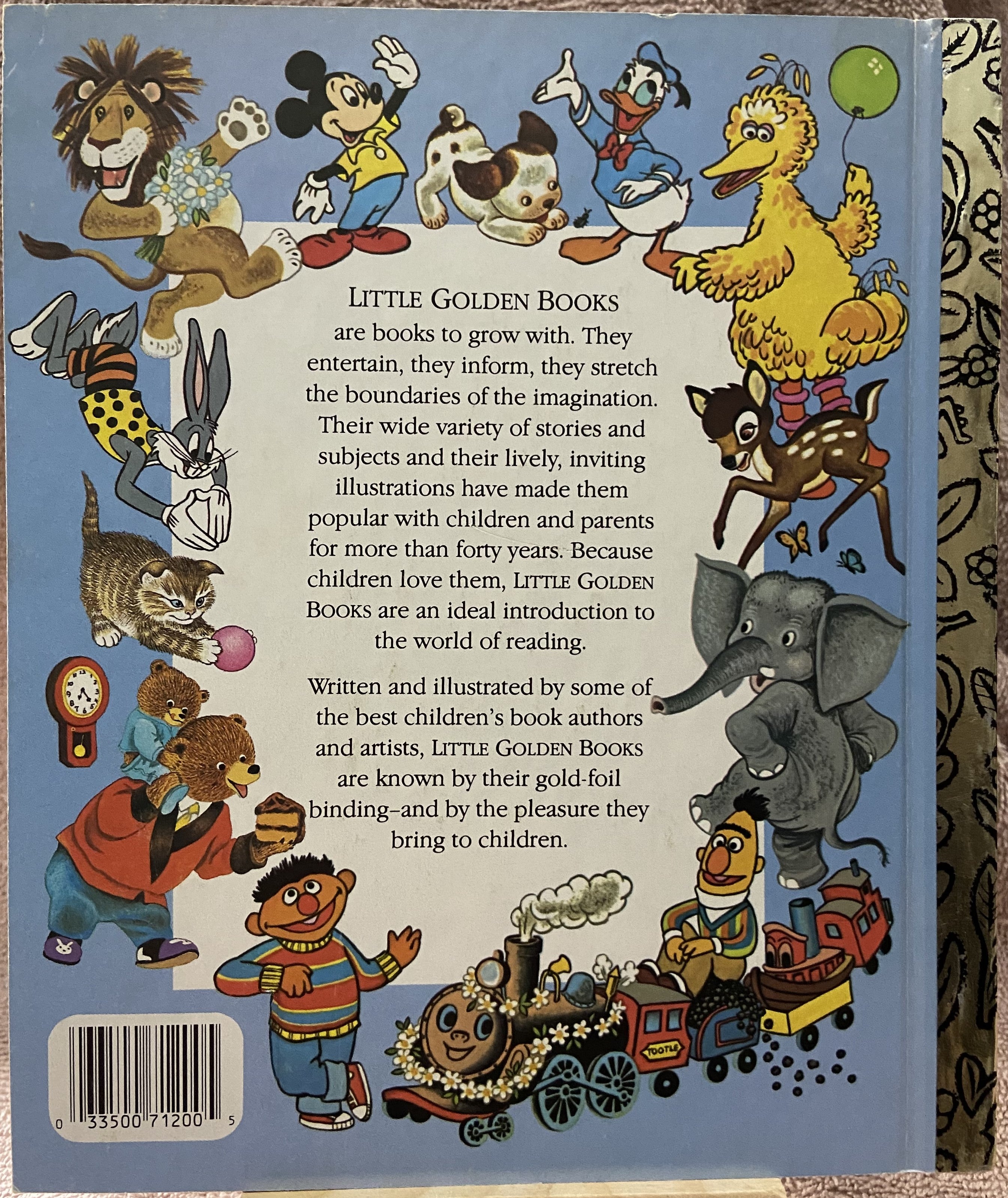 Sesame Street: Grover Takes Care Of Baby - A Little Golden Book