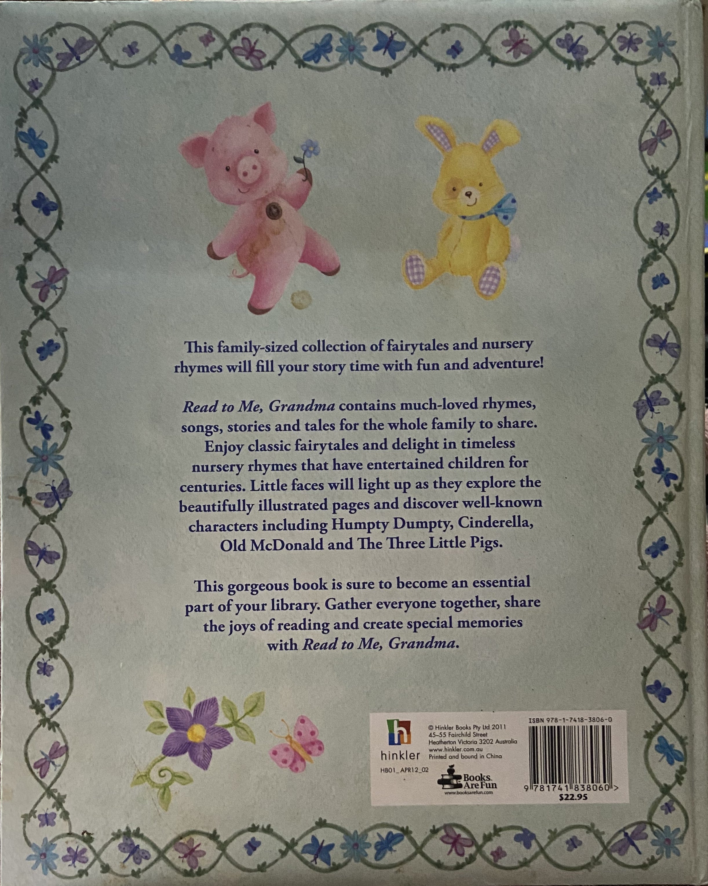 Read To Me, Grandma (Hinkler Books)