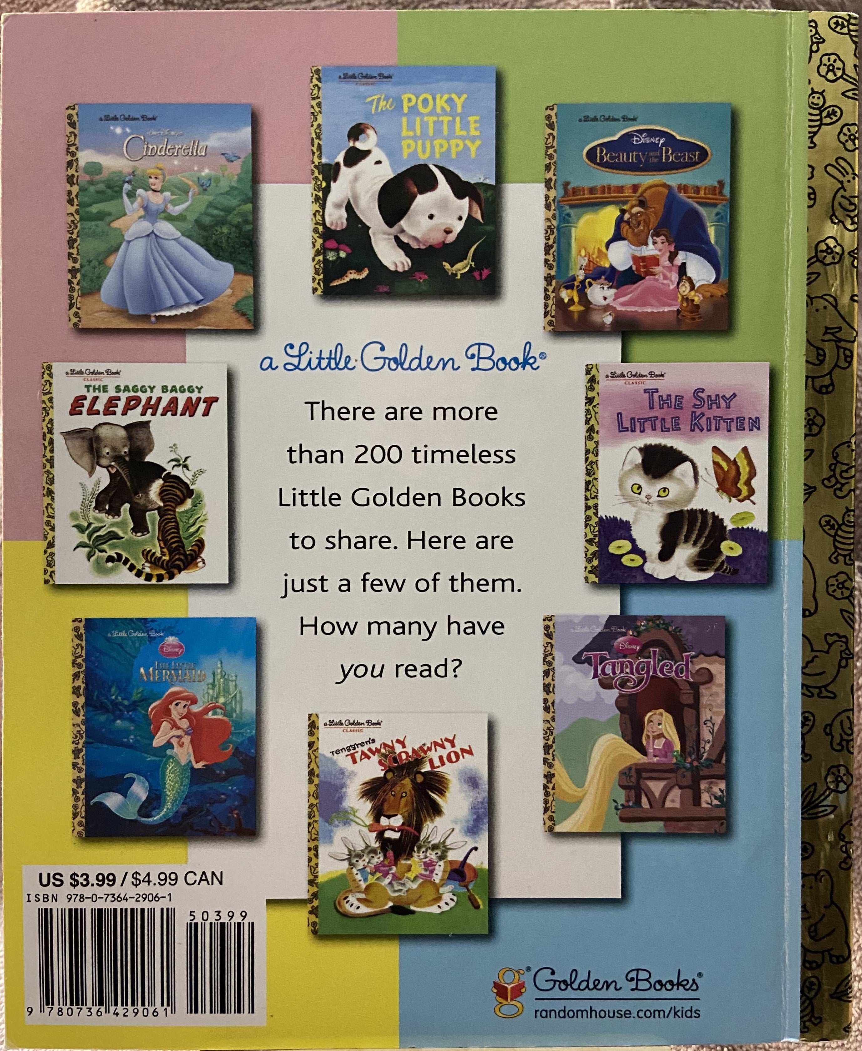 Disney Princess: I Am A Princess - A Little Golden Book