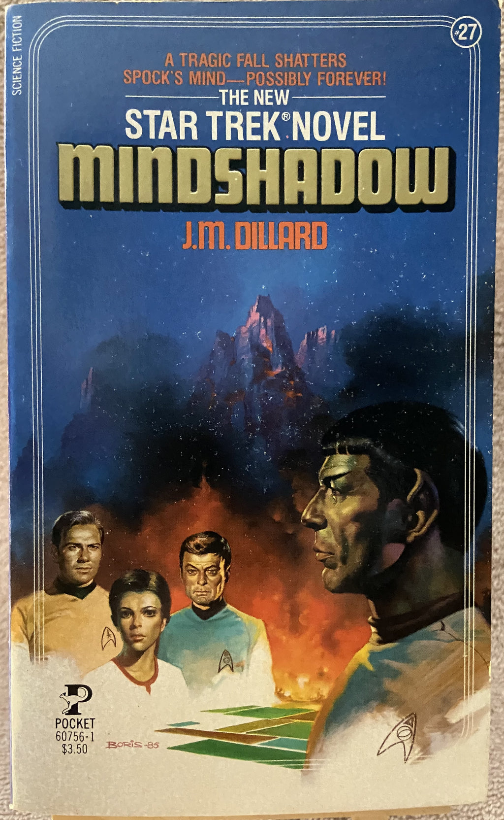 J. M. Dillard: Star Trek - Mindshadow PB