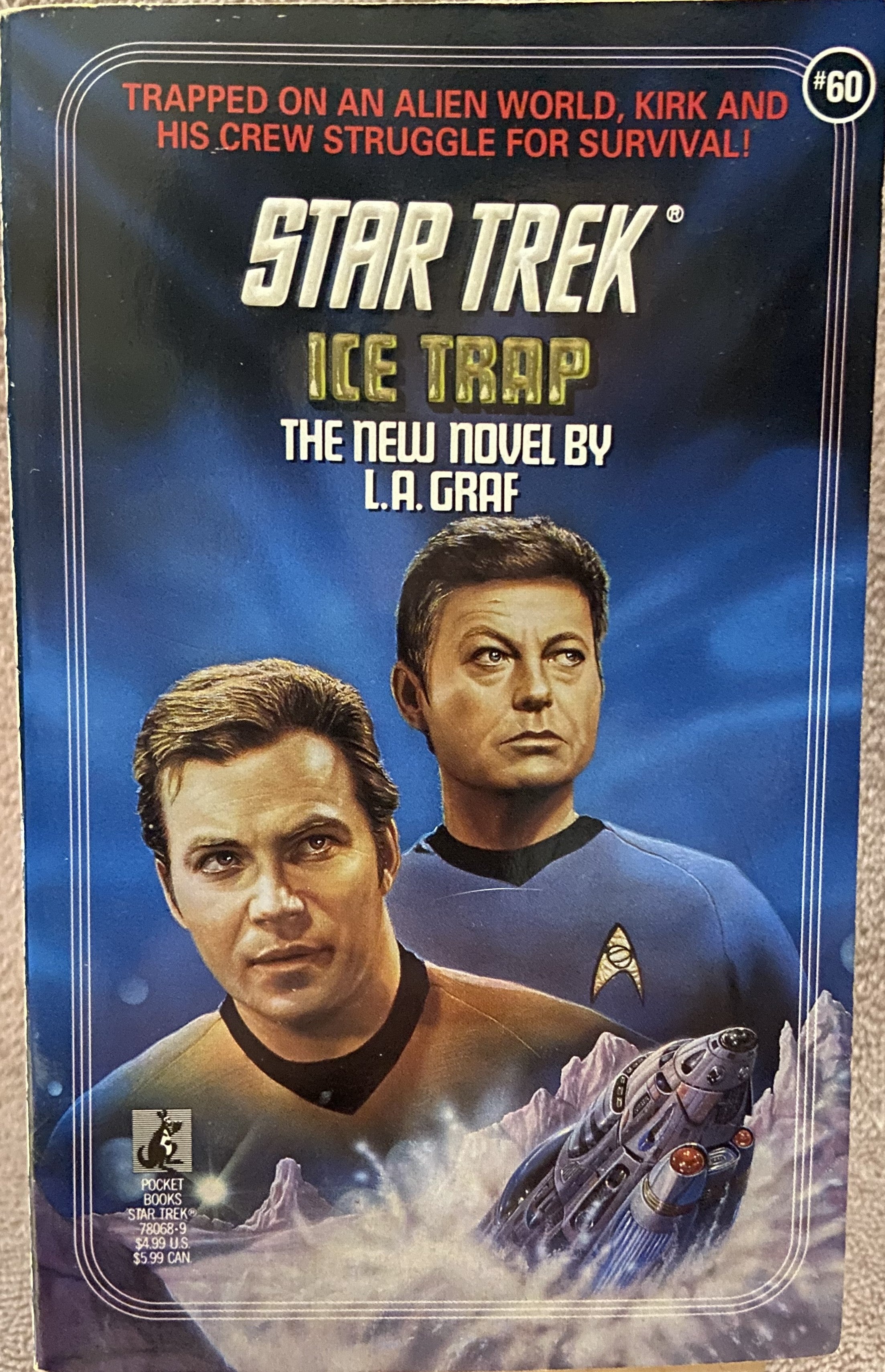 L. A. Graf: Star Trek - Ice Trap PB