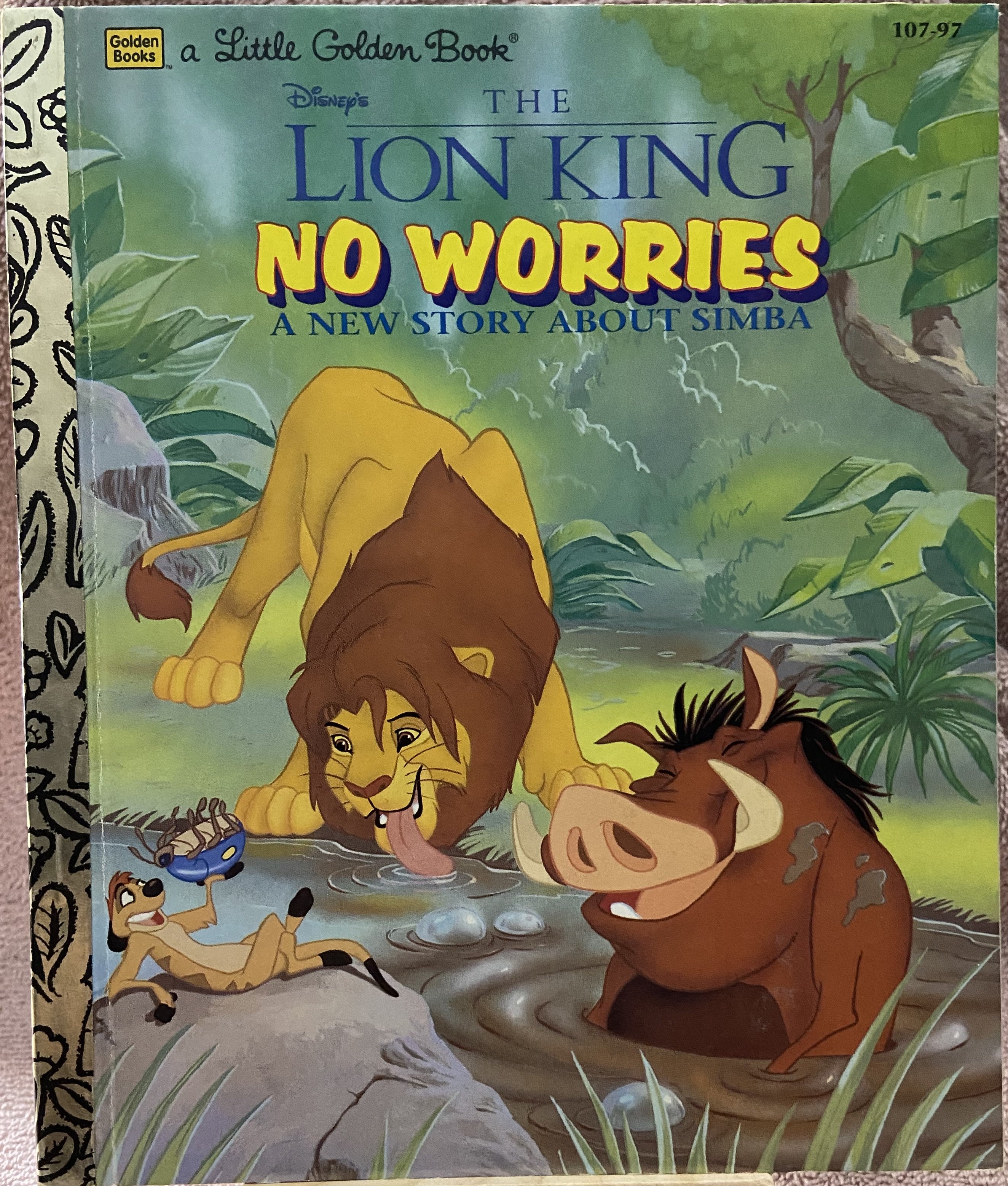 Disney's The Lion King: No Worries - A Little Golden Book