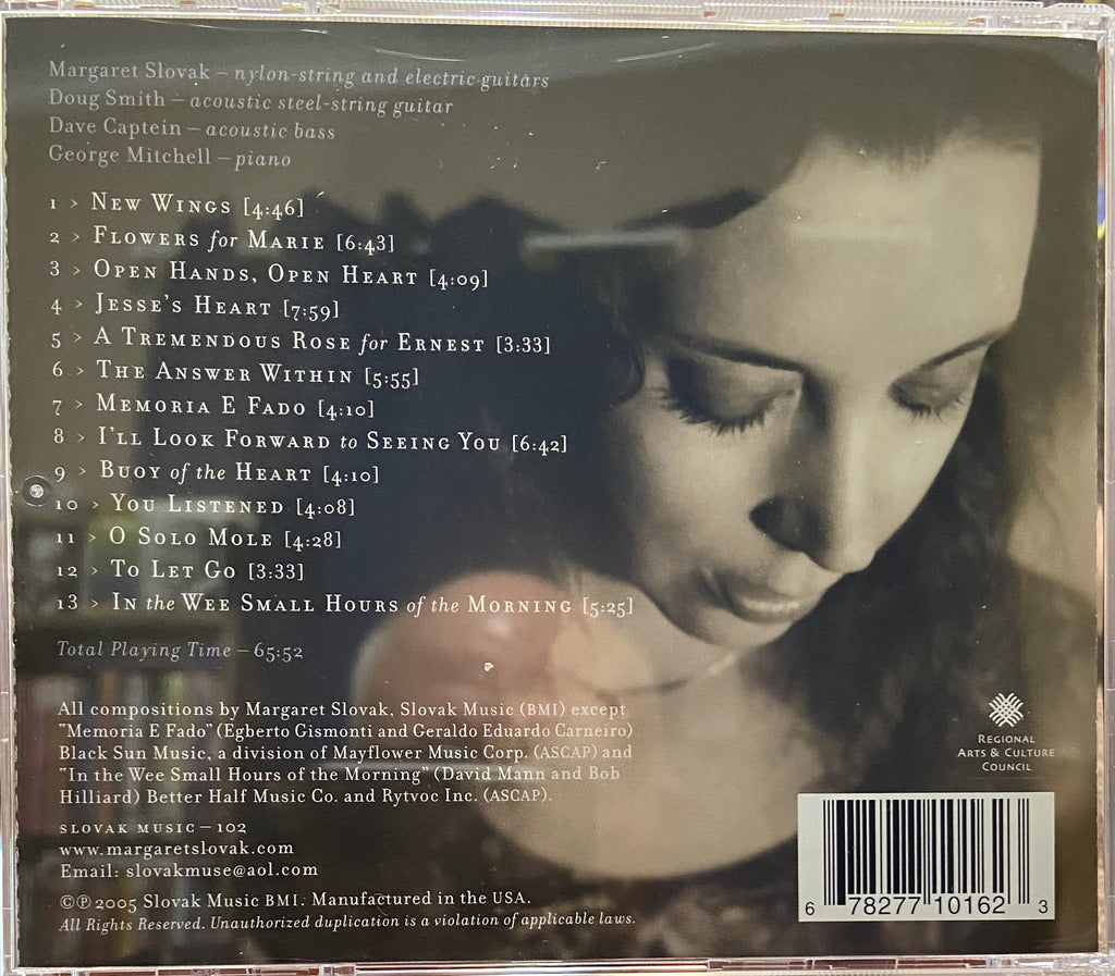 Margaret Slovak: New Wings