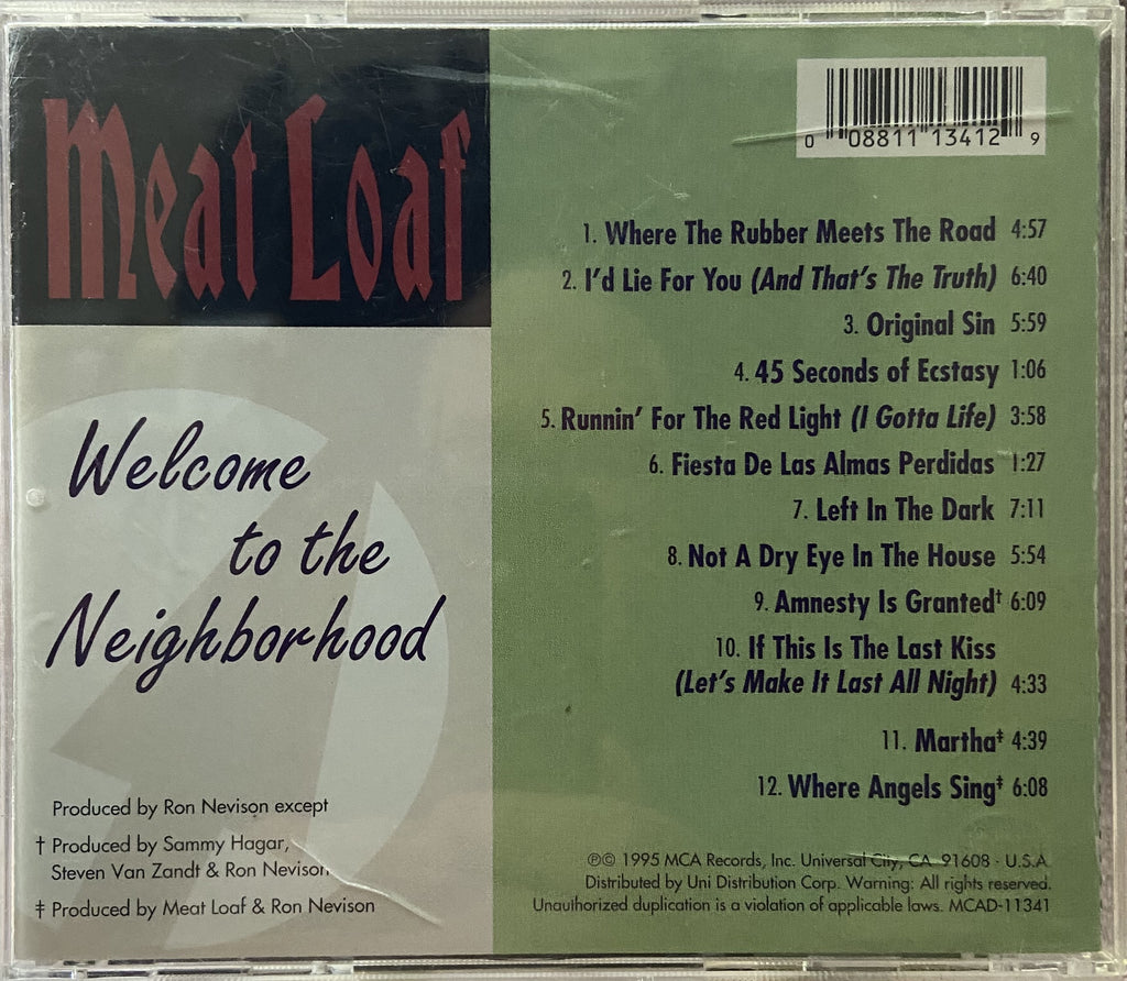 Meat Loaf: Welcome To The Neighborhood