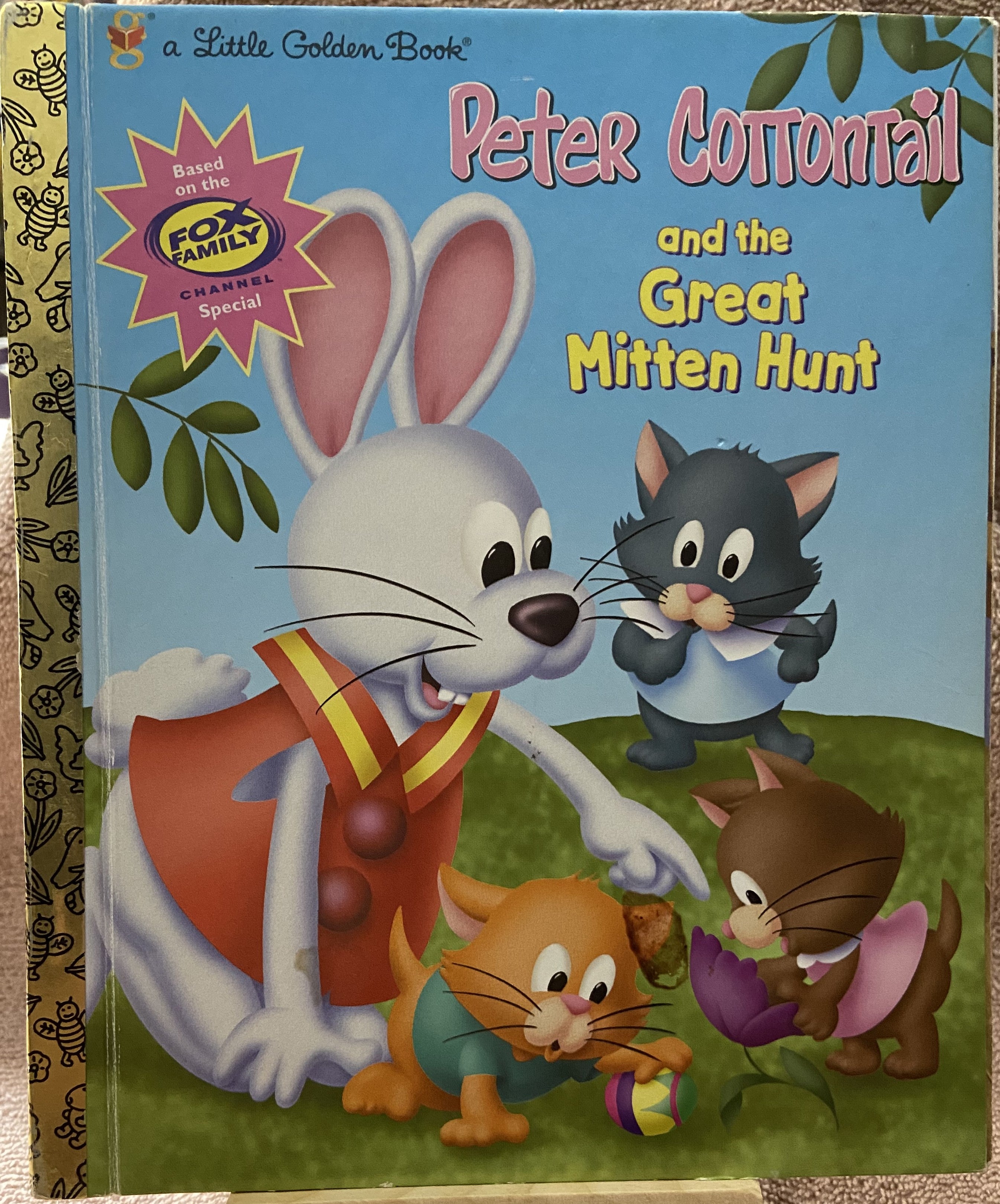 Peter Cottontail And The Great Mitten Hunt - A Little Golden Book