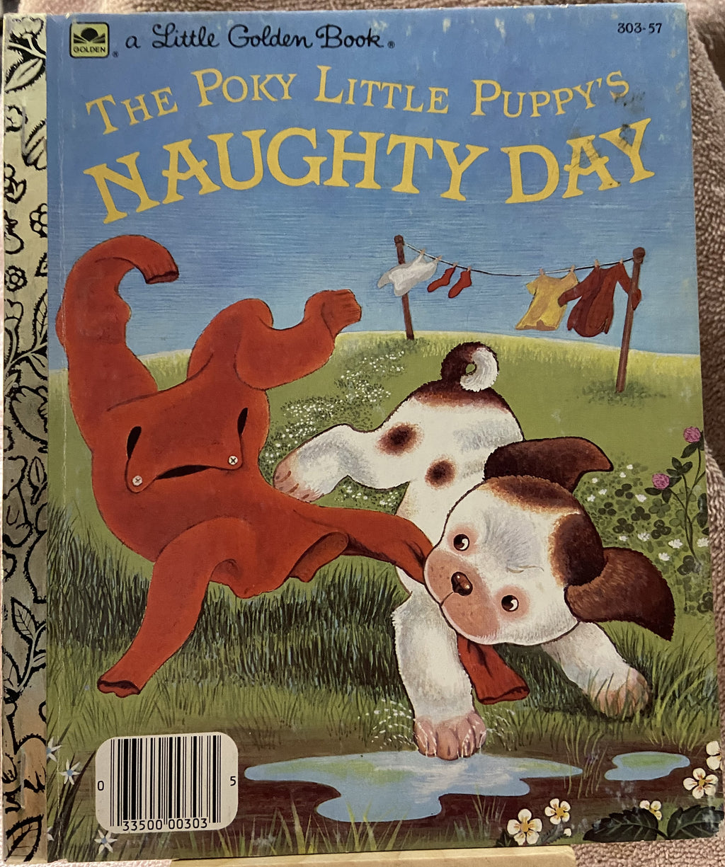 Poky Little Puppy's Naughty Day, The - A Little Golden Book