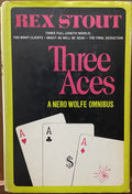 Rex Stout: Three Aces HC DJ BCE