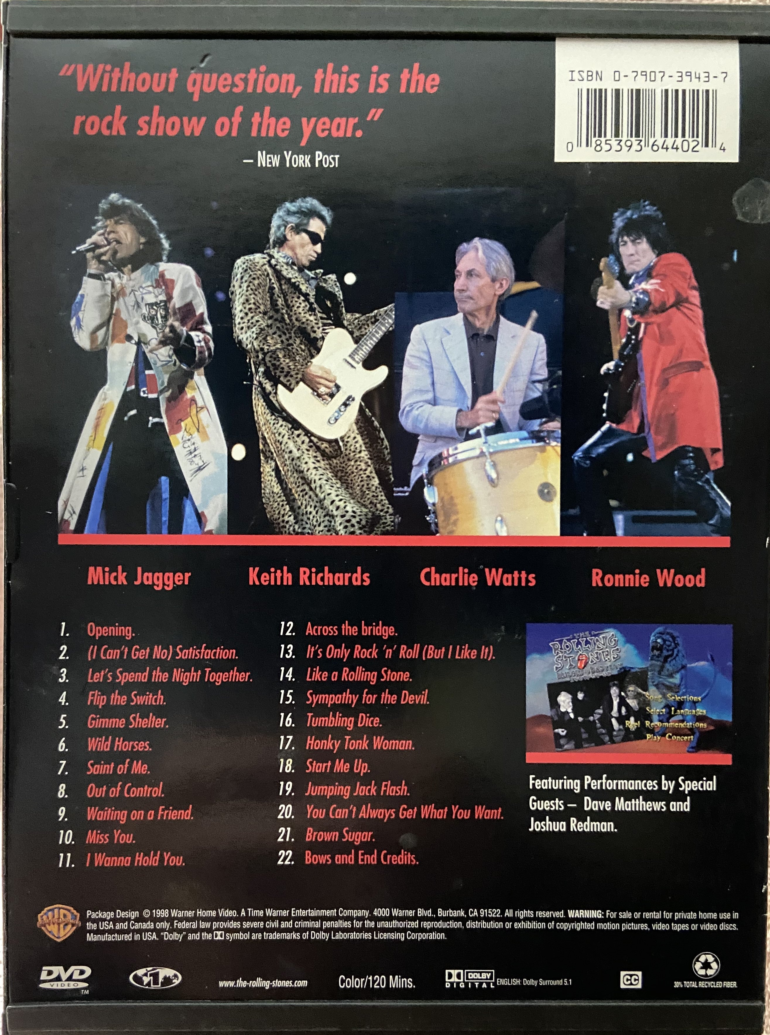 Rolling Stones: Bridges To Babylon Tour 97-98 (Snapcase)