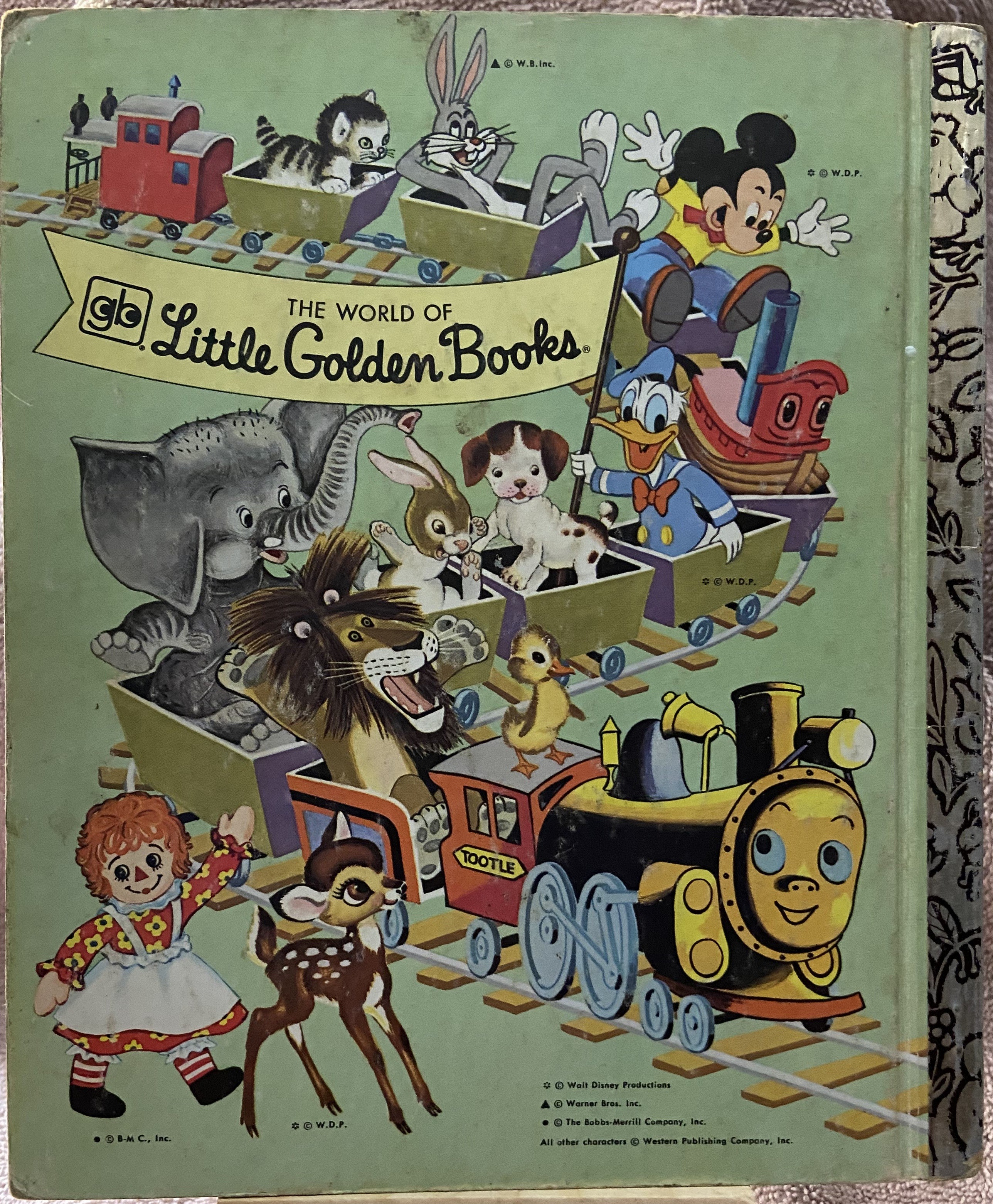 Saggy Baggy Elephant, The - A Little Golden Book