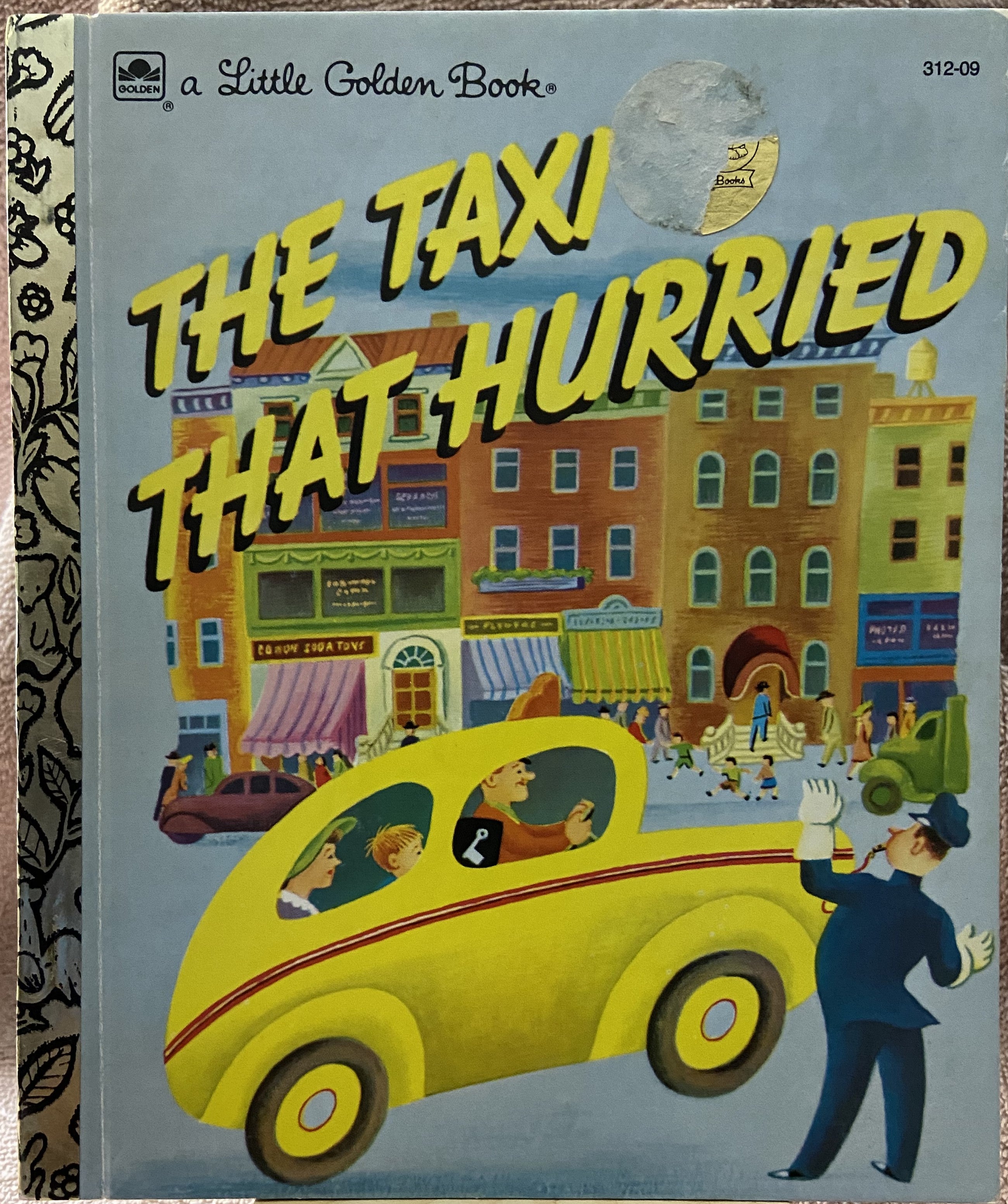 Taxi That Hurried, The - A Little Golden Book