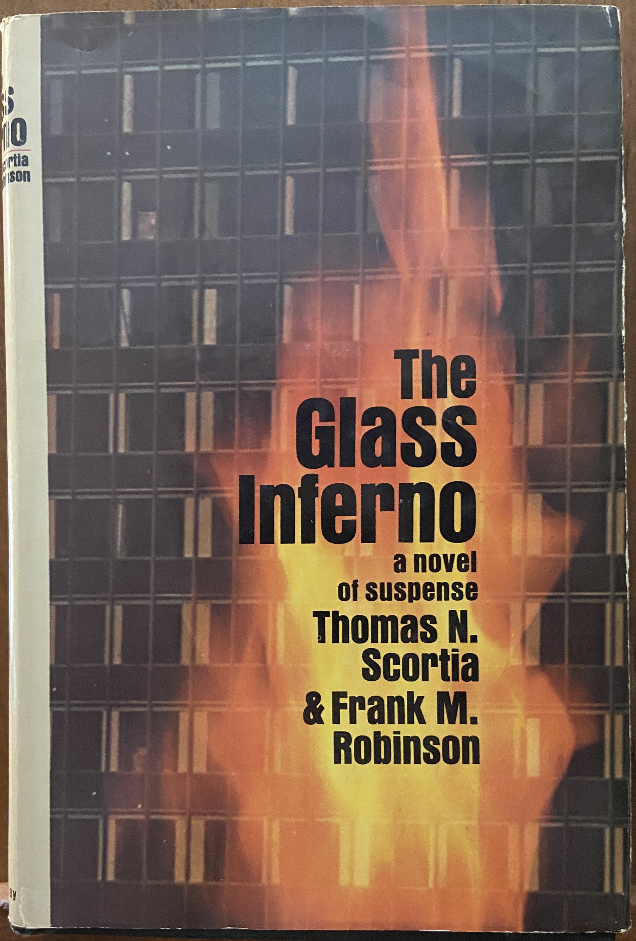 Thomas N. Scortia & Frank M. Robinson: The Glass Inferno HC DJ BCE