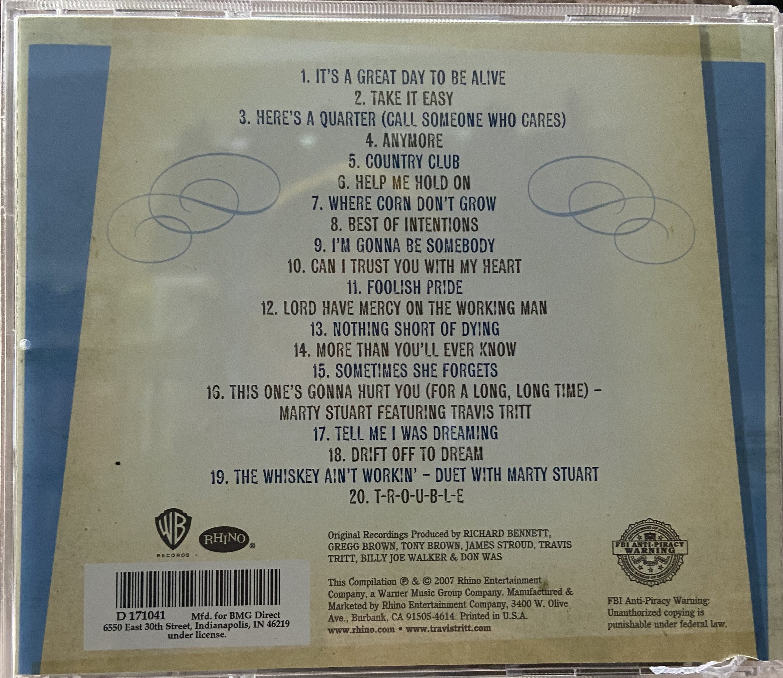 Travis Tritt: The Very Best Of Travis Tritt
