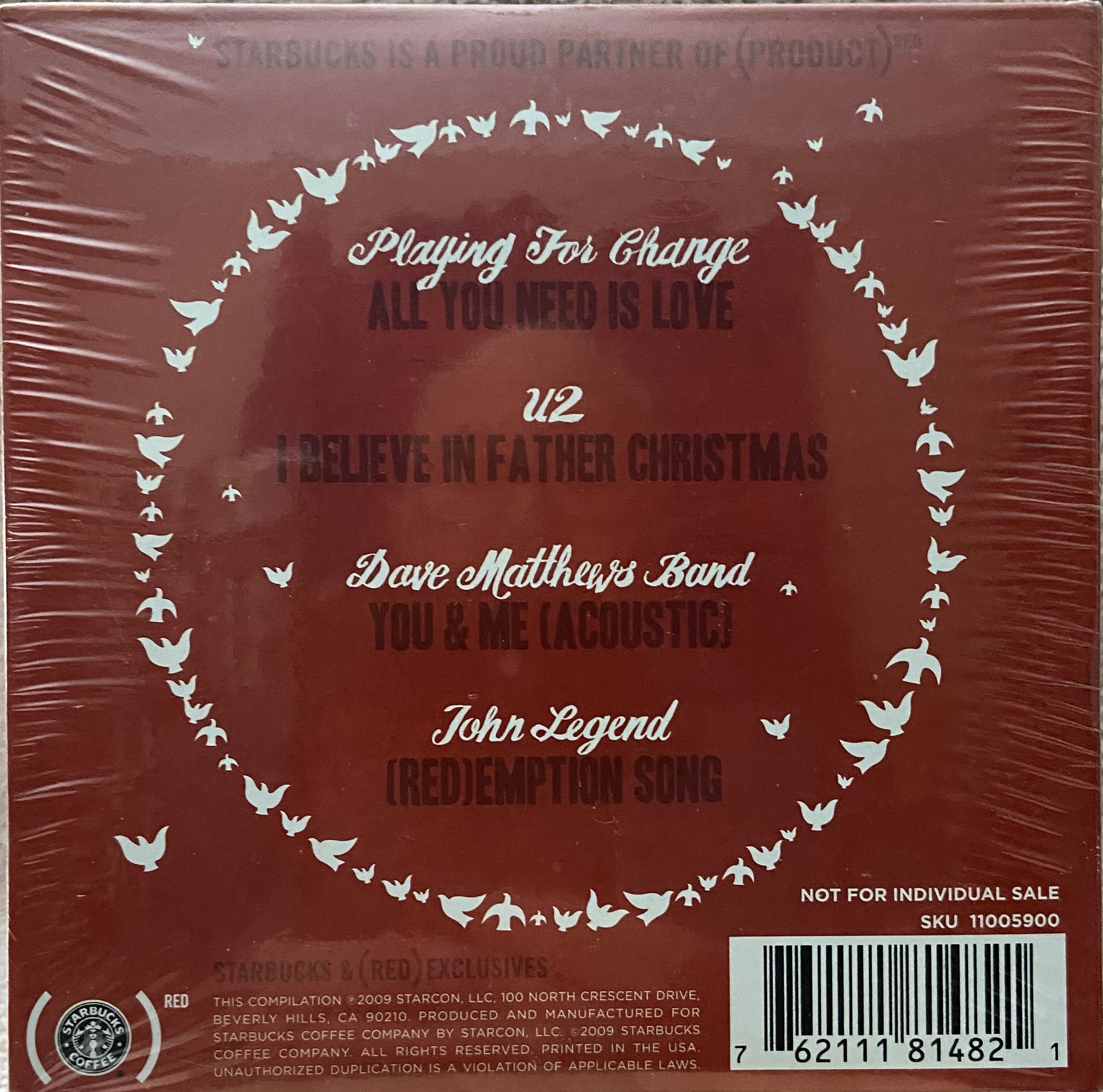Various Artists: Starbucks Coffee - All You Need Is Love
