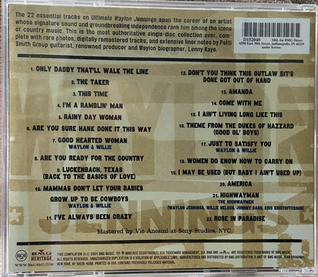 Waylon Jennings: Ultimate Waylon Jennings